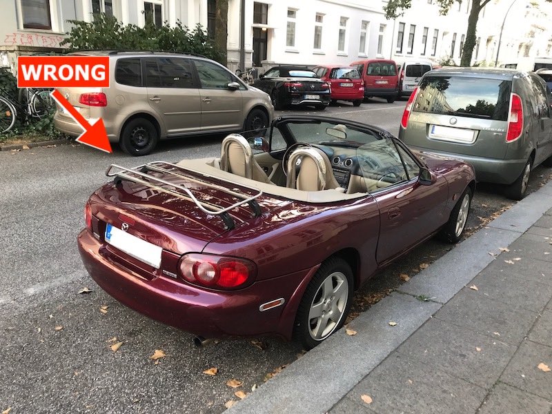 Miata store cargo rack